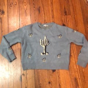 Wild honey 🍯 cactus sweater size L